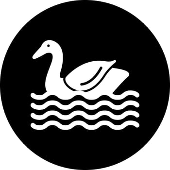 Swan Vector Icon