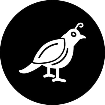 Quail Vector Icon