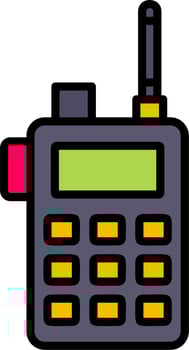Walkie Talkie Vector Icon