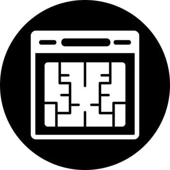 Evacuation Plan Vector Icon