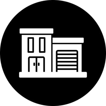 Fire Station Vector Icon