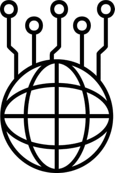 Globalization Vector Icon