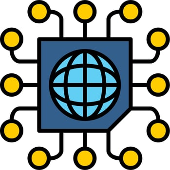 Digitalization Vector Icon