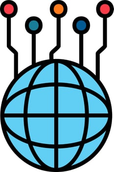 Globalization Vector Icon