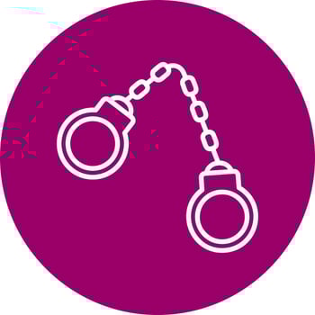 Handcuffs Vector Icon