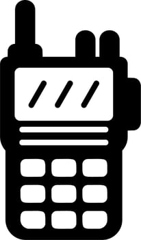Walkie talkie Vector Icon
