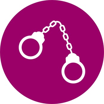 Handcuffs Vector Icon