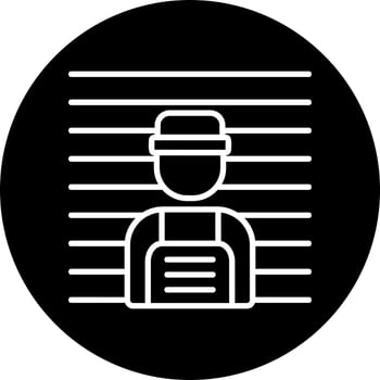 Mugshot Vector Icon