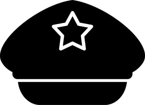 Police Hat Vector Icon