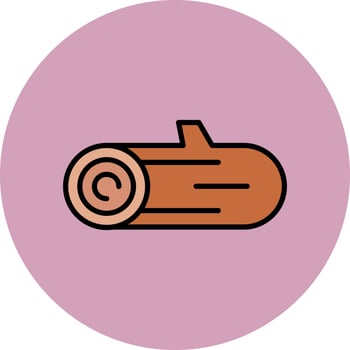 Wood Vector Icon