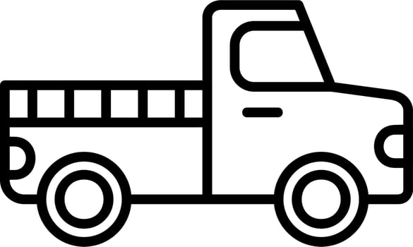 Pickup Truck Vector Icon