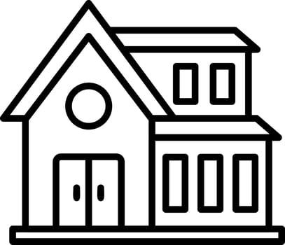 Villa Vector Icon