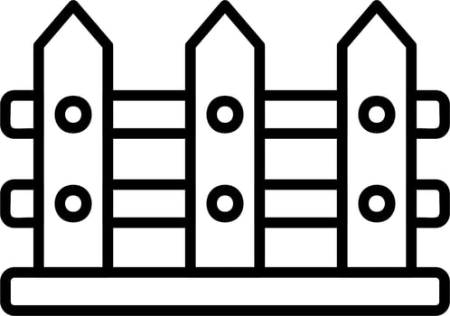 Fence Vector Icon