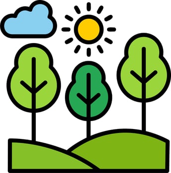 forest Vector Icon