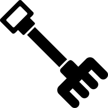 Rake Vector Icon
