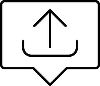 Uploading Vector Icon