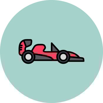 Formula 1 Vector Icon