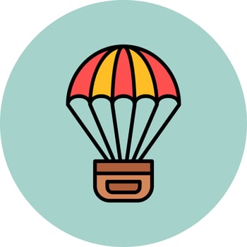 Parachute Vector Icon