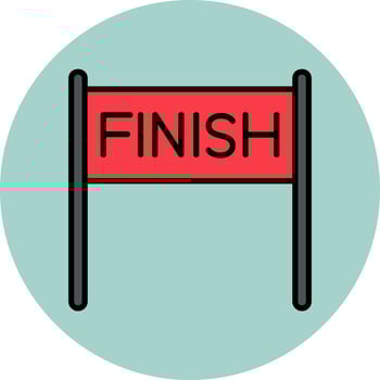 Finish Vector Icon