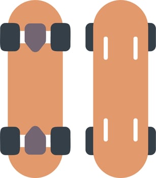 Skateboard Vector Icon