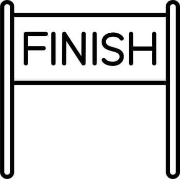 Finish Vector Icon
