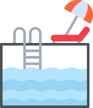 Pool Vector Icon