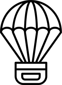 Parachute Vector Icon