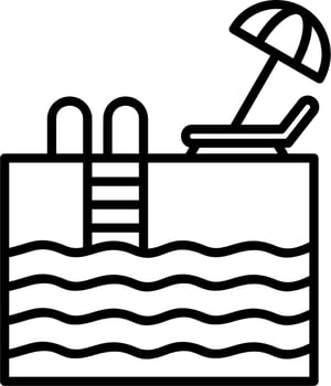 Pool Vector Icon