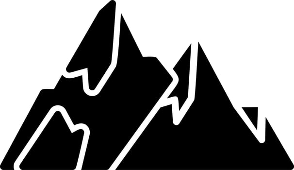 Mountain Vector Icon