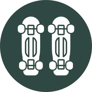 Longboard Vector Icon