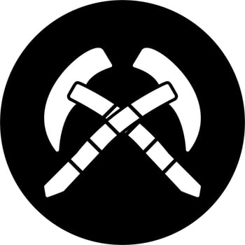 Ice axe Vector Icon