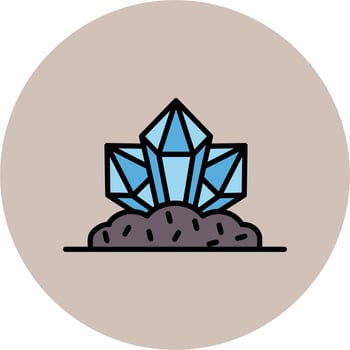 Crystal Vector Icon