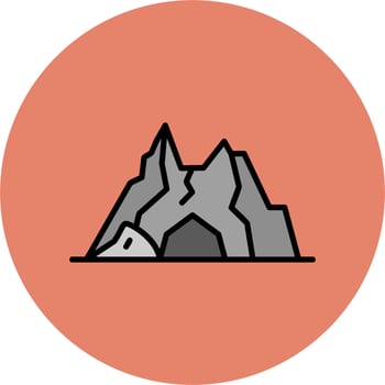 Cave Vector Icon