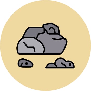 Stone Vector Icon