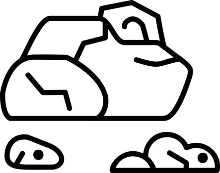 Stone Vector Icon