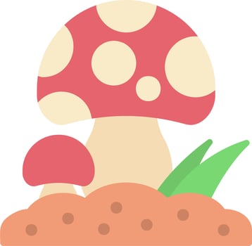 Mushroom Vector Icon