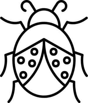 Bug Vector Icon