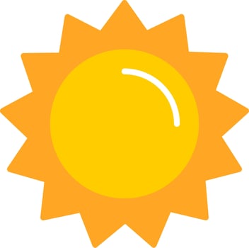 Sun Vector Icon