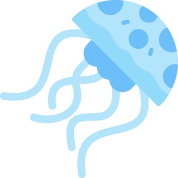 Jellyfish Vector Icon