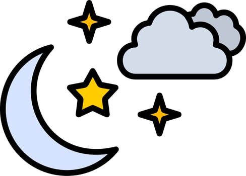 Moon Vector Icon