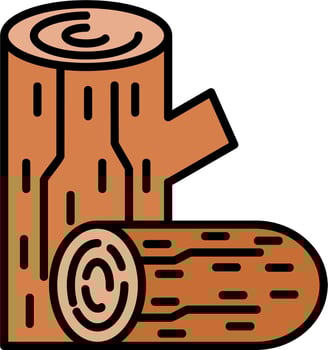 Wood Vector Icon