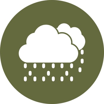 Rain Vector Icon