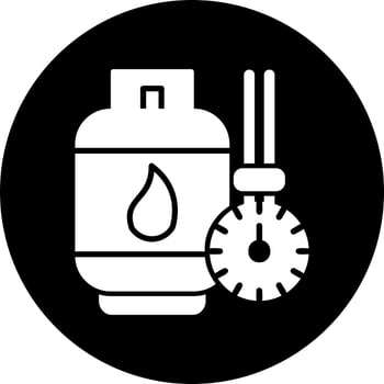 Natural Gas Vector Icon