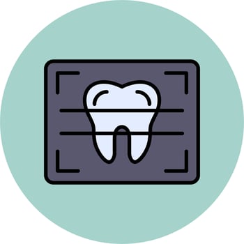 X Ray Vector Icon