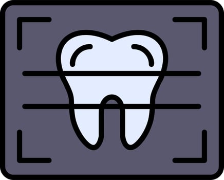 X Ray Vector Icon