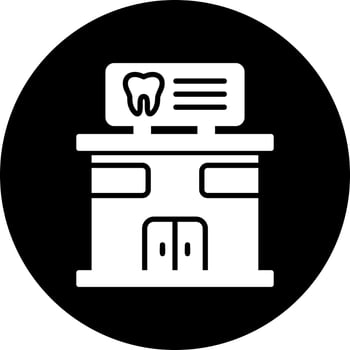 Dental Clinic Vector Icon