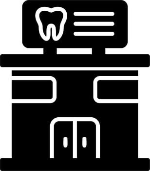 Dental Clinic Vector Icon