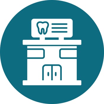 Dental Clinic Vector Icon