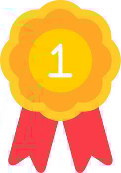 Rank Vector Icon