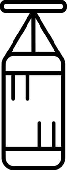Punching Bag Vector Icon